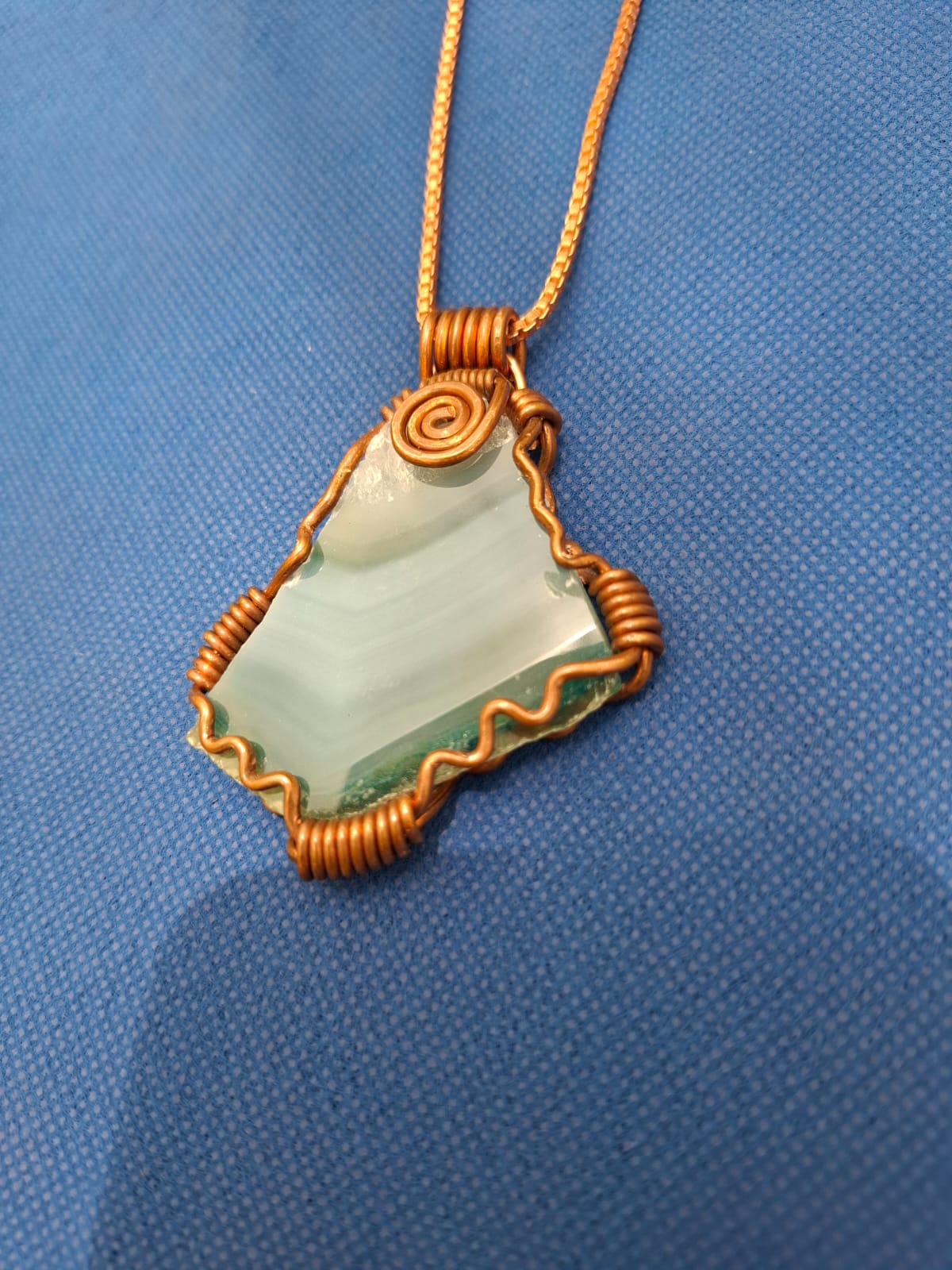 Banded Agate with Druzy Quartz Cave — view 2 of 2